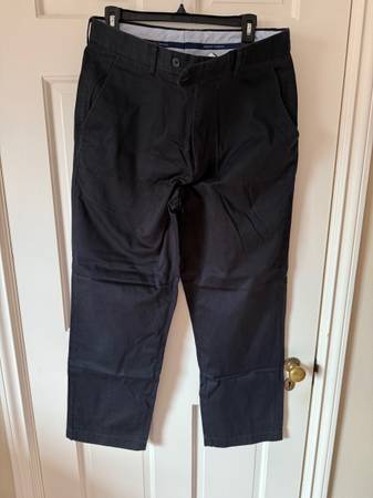 Men’s Grant Thomas chinos, navy blue pants/slacks size 34 30 1