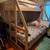 Custom built twin over queen bunk bed 1 thumbnail