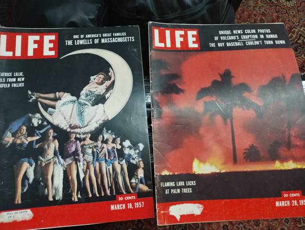 5 Old Life Magazines 1