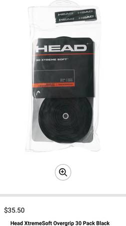 HEAD Xtreme Soft tennis racket overgrip x15 1