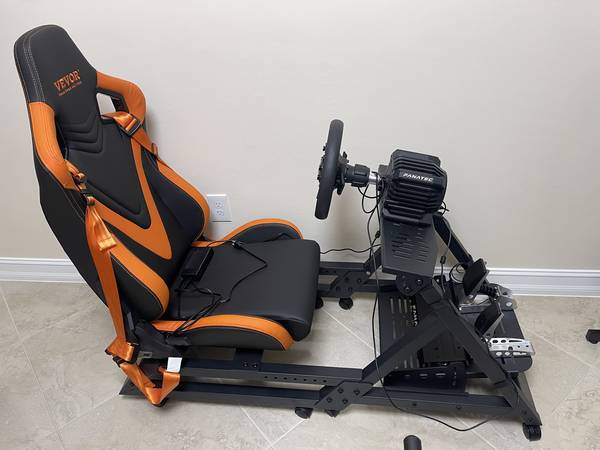 🚗🎮 VEVOR Racing Simulator Cockpit + FANATEC Setup 🎮🚗 1