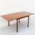 Vintage Mid Century Walnut Flip Top Dining Table by Greta Grossman 9 thumbnail