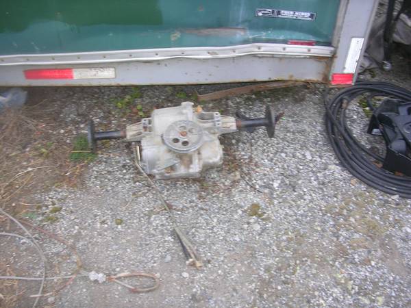 gear drive transmission out of gt262 garden tractor 1