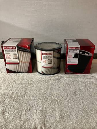 3 Craftsman Vacuum Filters 1