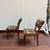 Pair of Chairs w/ Art Deco Upholstery / Paul Frankl Design 8 thumbnail