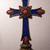 CHRISTIAN ALTAR CROSS Wood. 14" height. repaint as shown. now ONLY $25 6 thumbnail