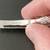 MENS VINTAGE 12K GOLD FILLED RHINESTONE TIE CLIP(MID CENTURY) 2 thumbnail