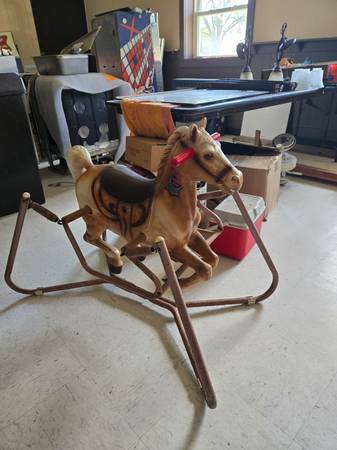 Vintage rocking horse 1