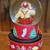 2001 Hallmark Coca-Cola Santa Musical Snow Globe Moving Train 3 thumbnail