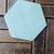 Hexagonal Light Blue Green Tile (8 boxes) 1 thumbnail