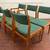 Six Danish Modern Teak Dining Chairs 11 thumbnail