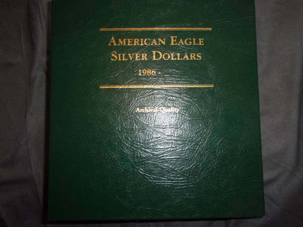 New Whitman American Eagle Silver Dollar Coin Album 1