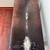 Custom cowhide hair on entryway bench 4 thumbnail