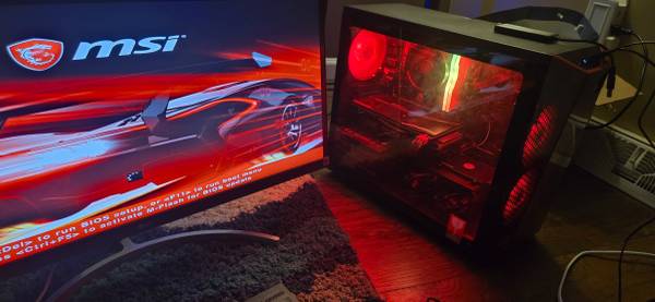 Gaming PC – Ryzen 2600 / RTX 2060 / 16GB RGB / Monitor 1