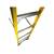 WERNER 6ft. Fiberglass Single-Sided Step Ladder with 375 lbs. Load Capacity Type 5 thumbnail