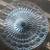 1960's Italian Cut Glass Cake Stand with Silver Plated Pedestal 2 thumbnail