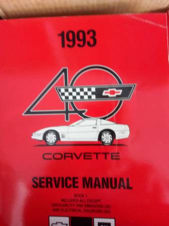 service manuals vette 1