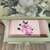 Large Hand-painted Nightstand Side Table with Drawer and Shelves 5 thumbnail