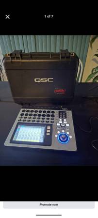QSC touchmix16 compact digital mixer 1