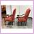 Vintage Louis Xiii Style Throne Chairs, Pair 4 thumbnail