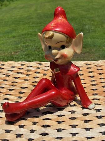 Vintage Christmas Pixie Elf 1