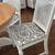 Antique American solid oak pedestal extension table with 2 leaves and 4 reuphols 4 thumbnail
