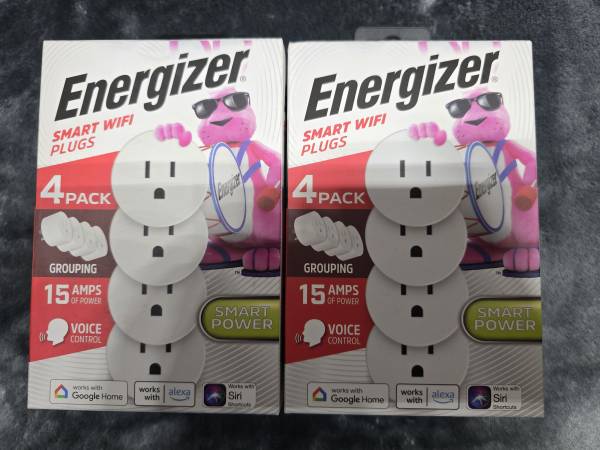 Energizer 4pk Smart Plug 15 amps 1