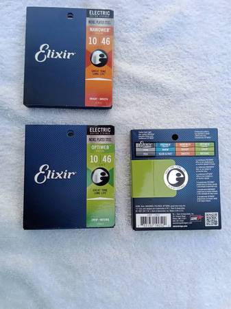 Elixir Electric Guitar Strings Brand New in the box! 1