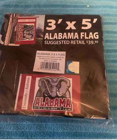 3’x 5’ ALABAMA FLAG - $25 (Friendsville)63470661533697122