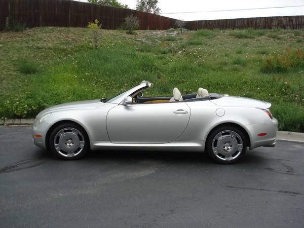 2002 Lexus SC 430 retractable hardtop, Excellent cond., Fast!! - $12,988 (North Denver)63612550038785124