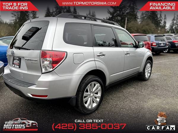 $90/mo - 2011 Subaru Forester 25X Premium AWDWagon 4A - $6,699 (23410 Highway 99, WA 98026)63442231464195124