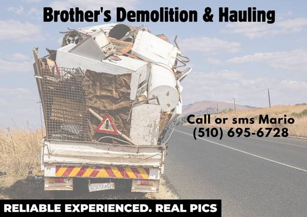 🔷MARIO Junk Removal. Hauling, Demolition, Trees, more. Dependable🔷 1