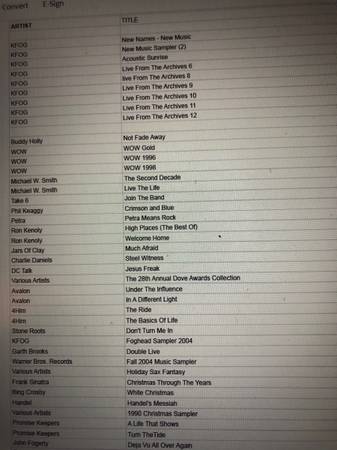 Over 70 CDs For Sale 1