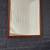 Mid-Century Modern Sculpted Walnut Wall Mirror, c.1950’s 3 thumbnail