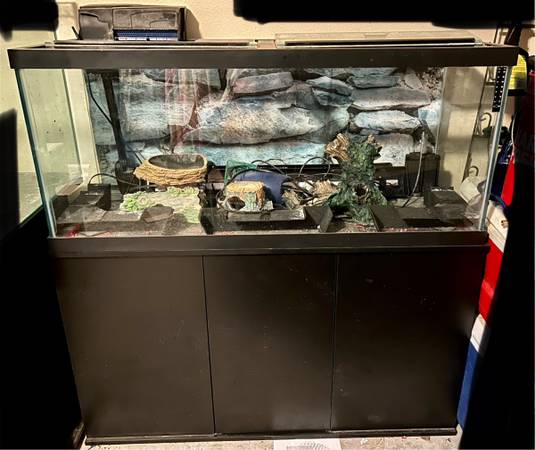75G tank w/stand 1