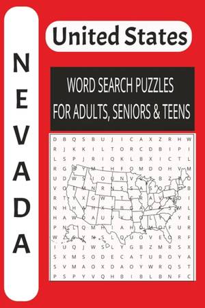 Nevada USA Word Search Puzzle Book 1