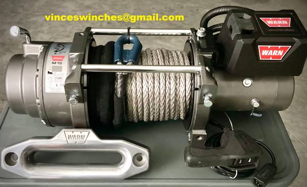 Warn 15,000lb M15 Winch-ideal for full size truck 4x4 or heavy trailer 1