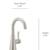 MOEN MATTE BLACK SINGLE HANDLE BATH FAUCET - ALLNEW 4 thumbnail