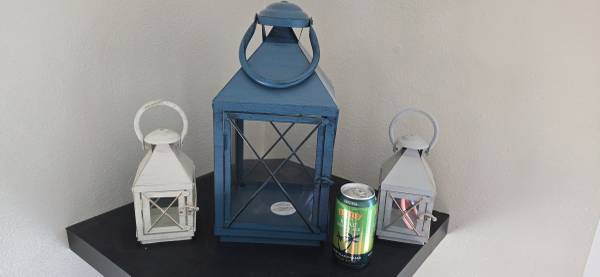 Metal Candle Lanterns 1
