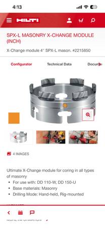 Hilti core drill bits 1