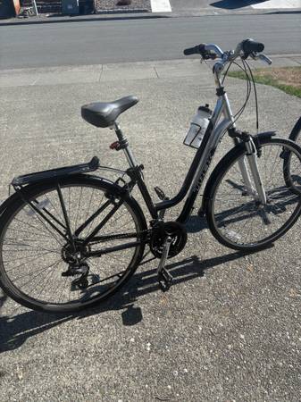 Matching Trek his and hers bicycles. 1