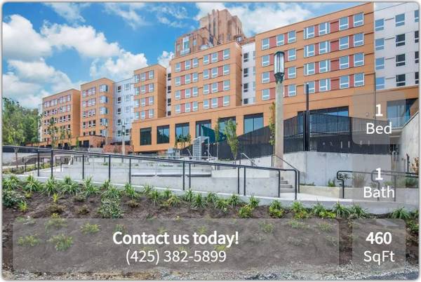 $1,361 / 1br - 460ft2 - Only the best! Brand new community in Seattle! 1 bed / 1 bath! (Seattle)63884887323009121