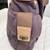 Fossil Courier Bag (Brown Trim) - Like New Condition 4 thumbnail