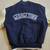 🔥GEORGETOWN🔥COLLEGIATE VARSITY JACKET SZ MEDIUM  LEATHER WOOL LETTER 9 thumbnail