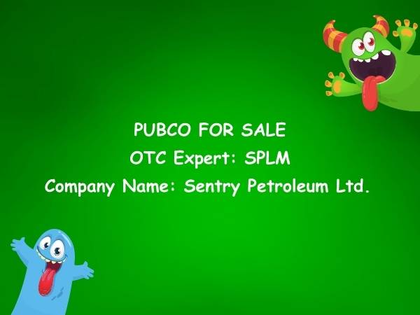 Co. 4 sale / OTC: SPLM / S.E.C. / FINRA / DTC / 100% / $75k 1