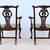 Traditional Chippendale Style Walnut Armchairs by Smith & Watson, Pair 10 thumbnail