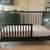 CRATE & BARREL Olive Green Wood Convertible CRIB/TODDLER BED 1 thumbnail