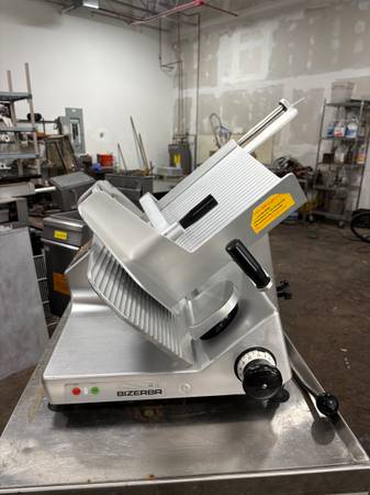 Used BIZERBA Heavy Duty Commercial Meat Slicer - Deli, Meat, Cheeses - 120V — $999 in Cape Cod / Islands