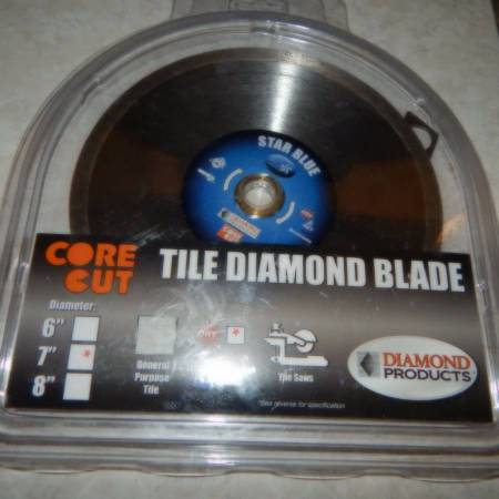 Diamond Products Core Cut Tile Diamond Blade 1