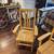 Pair of Mission Style Solid Wood Dining Chairs 3 thumbnail